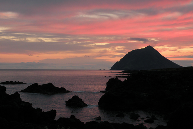 八重根　夕景01の画像