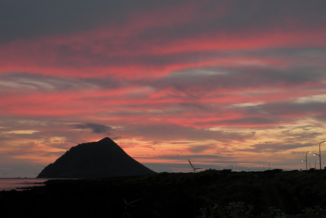 八重根　夕景02の画像
