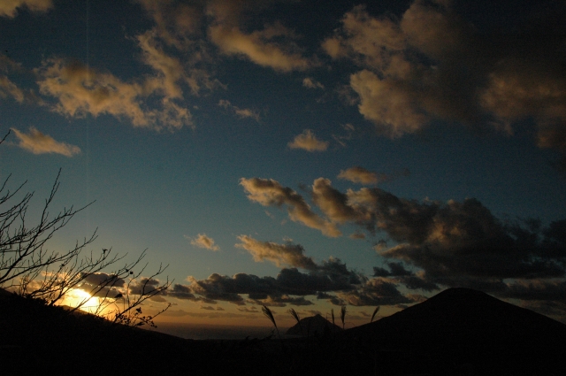 登龍峠　夕景01の画像