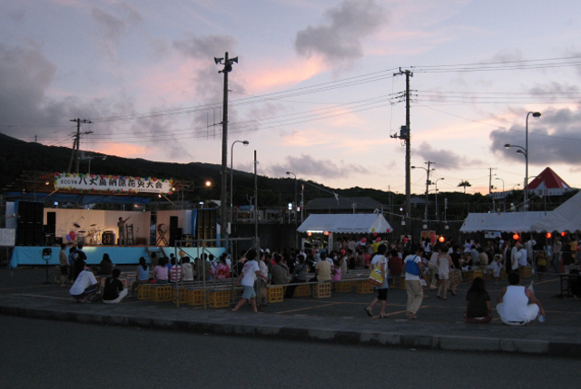 花火大会　前夜祭の画像