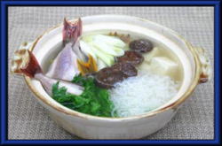 トミメの塩ゆで風鍋（ポン酢・もみじおろし）の画像