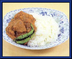 フィッシュカレーの画像