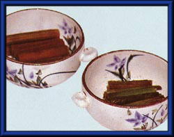 あしたばの茎の味噌漬けの画像