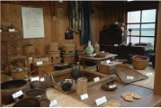 昔の島民の暮らし(八丈島歴史民俗資料館 展示)の画像