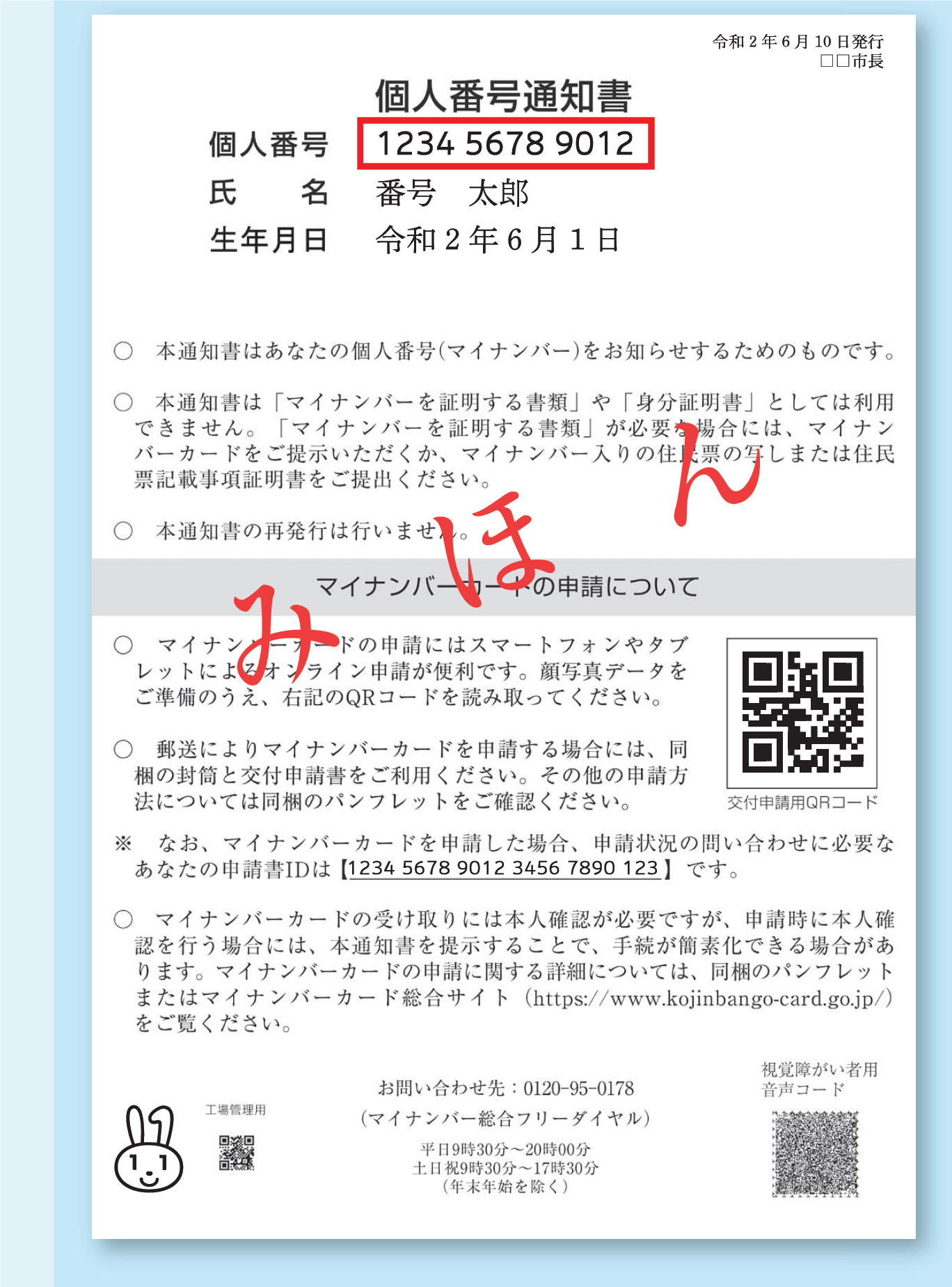 マイナンバー２
