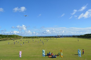 南原スポーツ公園　サッカー場の画像