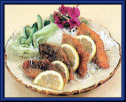 とび魚のフライの画像