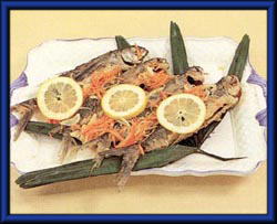 とび魚の南蛮漬けの画像