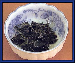 さつま芋のつるの油炒めの画像