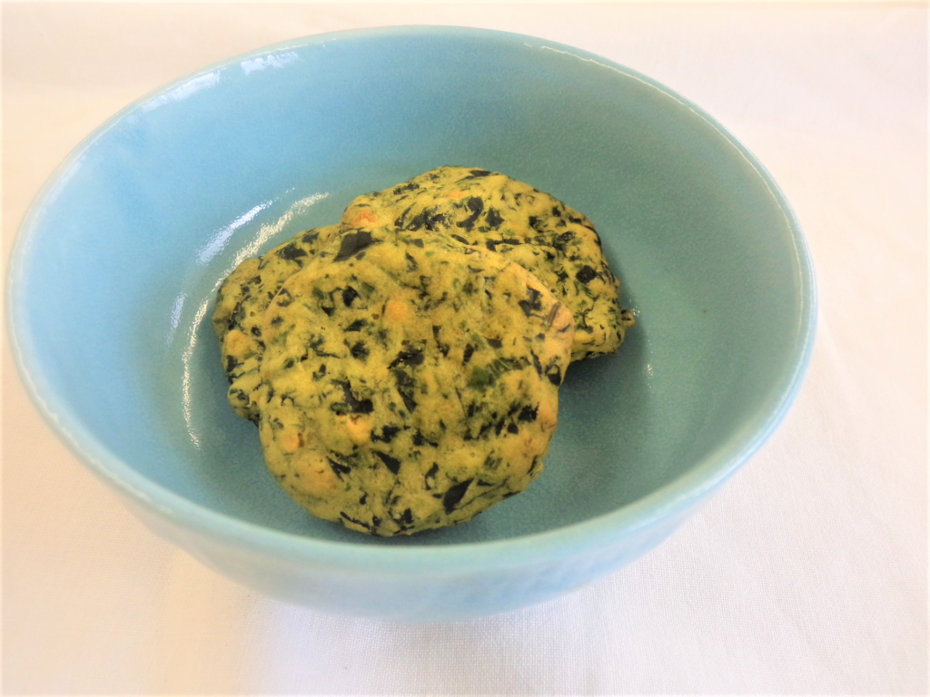 かぼちゃとほうれん草のソフトクッキー