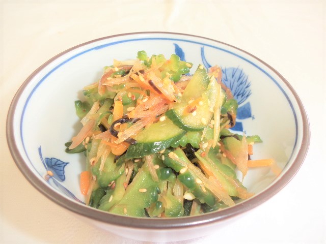 夏野菜こんぶ和えの画像
