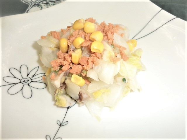 味つけ簡単♪たっぷり白菜と里芋の和風サラダの画像
