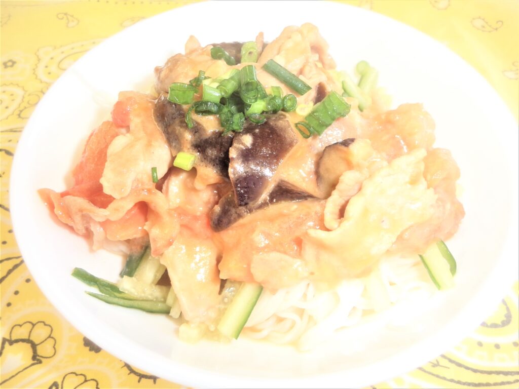 肉味噌そうめんの画像