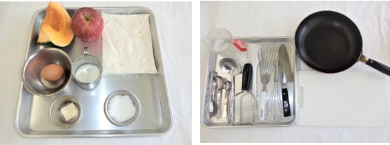必要な材料・器具の画像