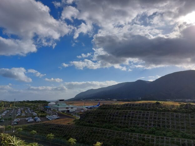 八丈島の天気の画像