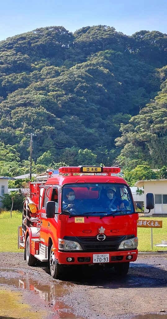 防団夏季訓練の画像