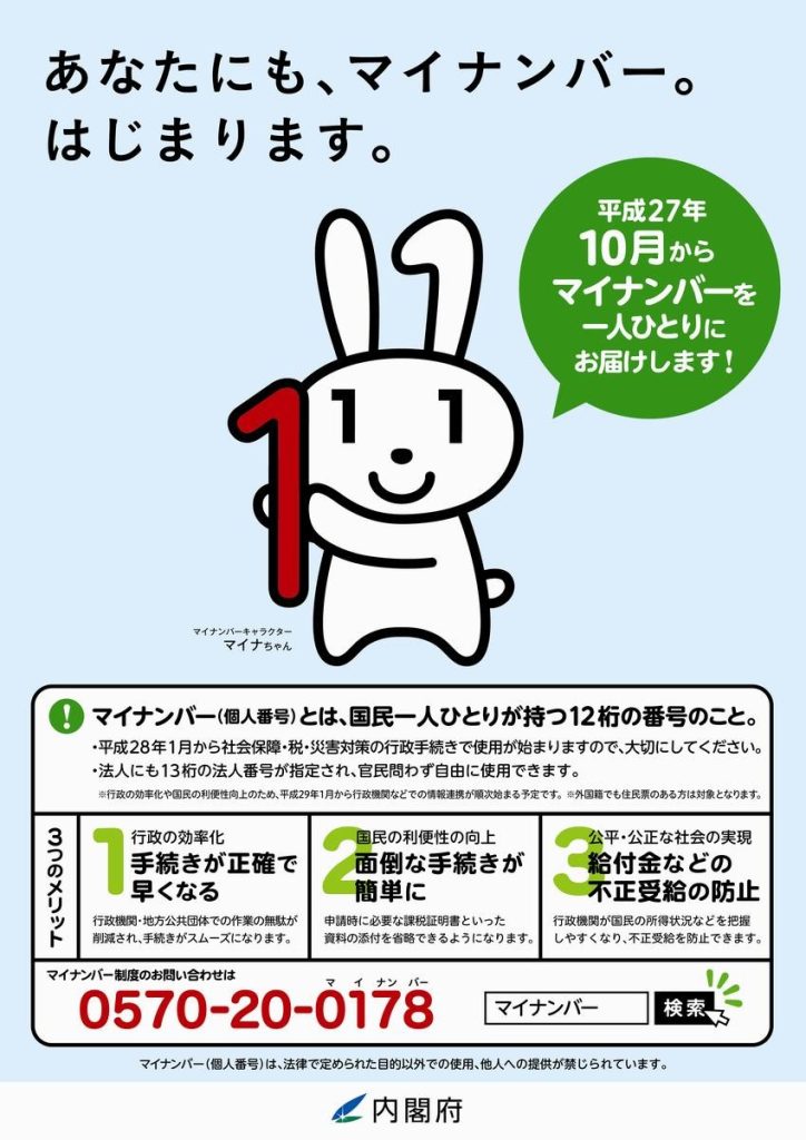 マイナンバーの画像