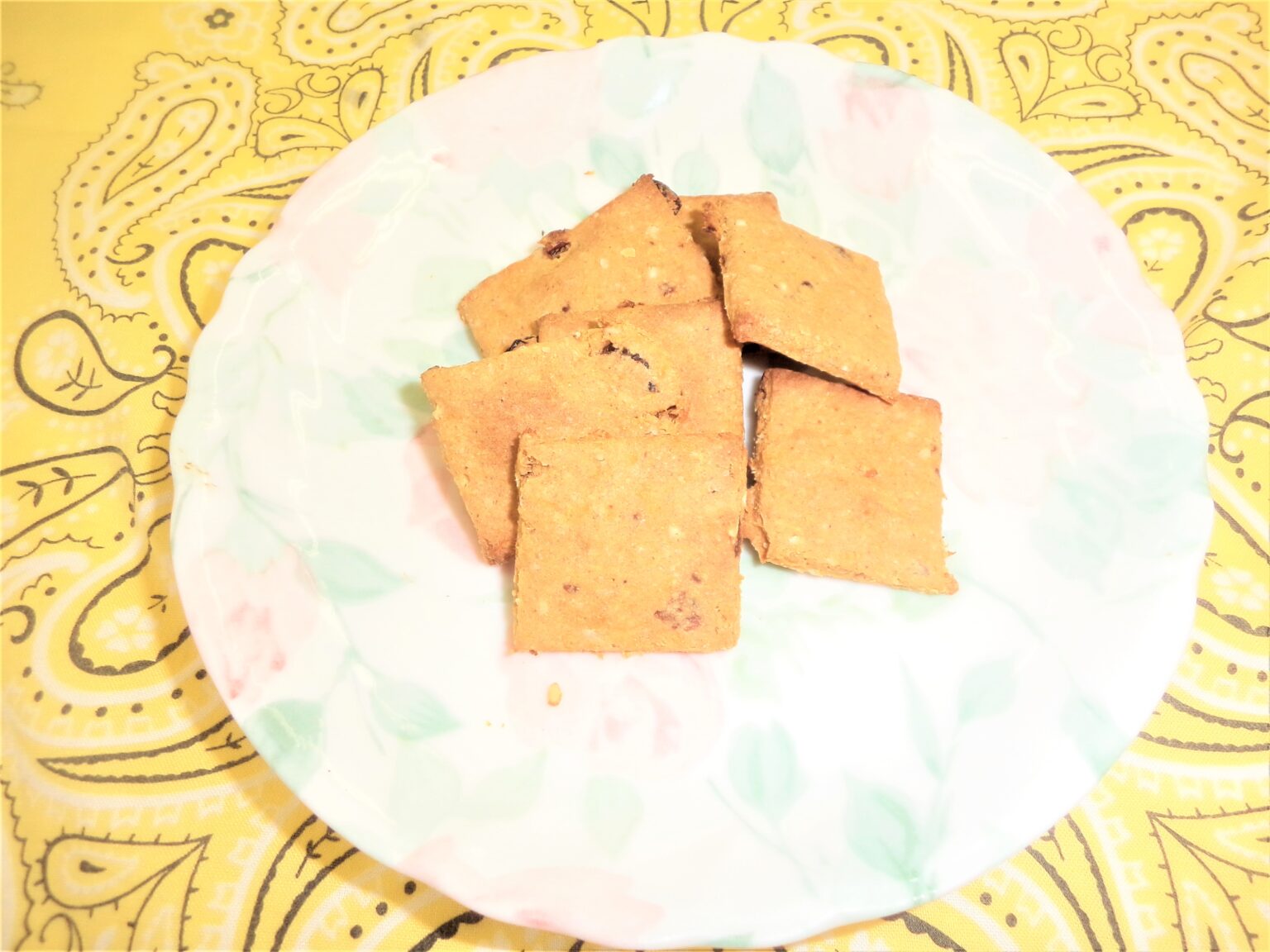 きな粉のレーズンクッキーの画像