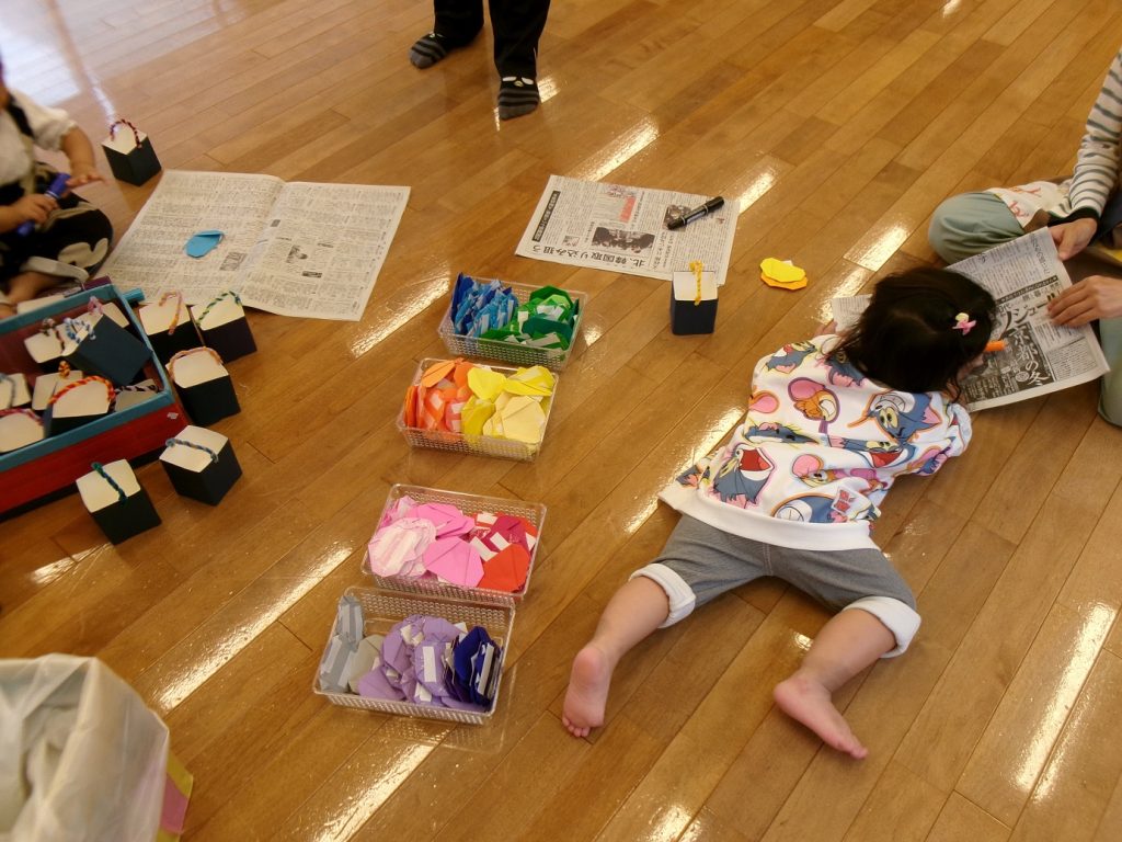 ハロウィンかばん作りの写真01
