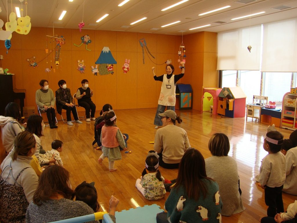 支援で豆まき!オニは~そと~!!の写真02