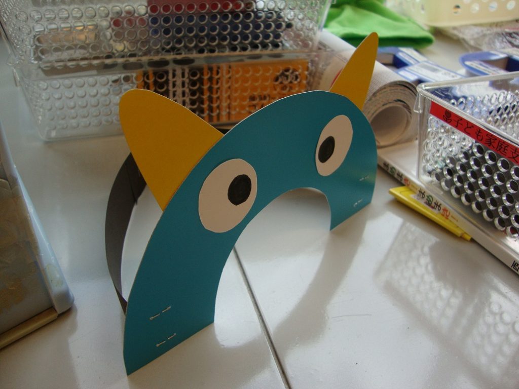 オニのお面作りの写真07